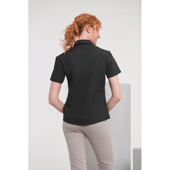 Russell | Short-sleeved poplin shirt for women